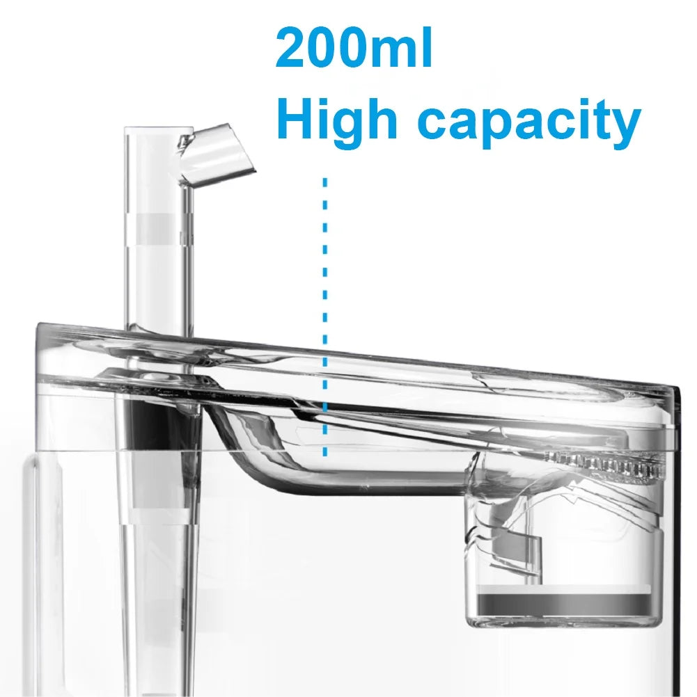 50Oz/1.5L Pet Fountain Automatic Water Fountain for Dogs and Cats